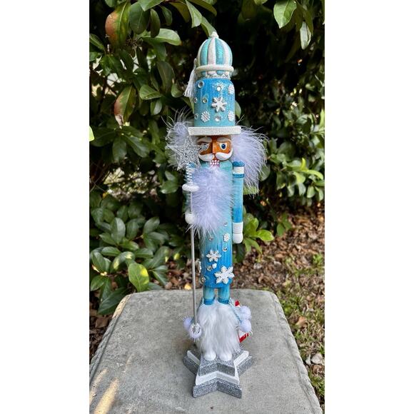 Holly Adler Kurt Hollywood NUTCRACKER Size: 20in. Blue &...